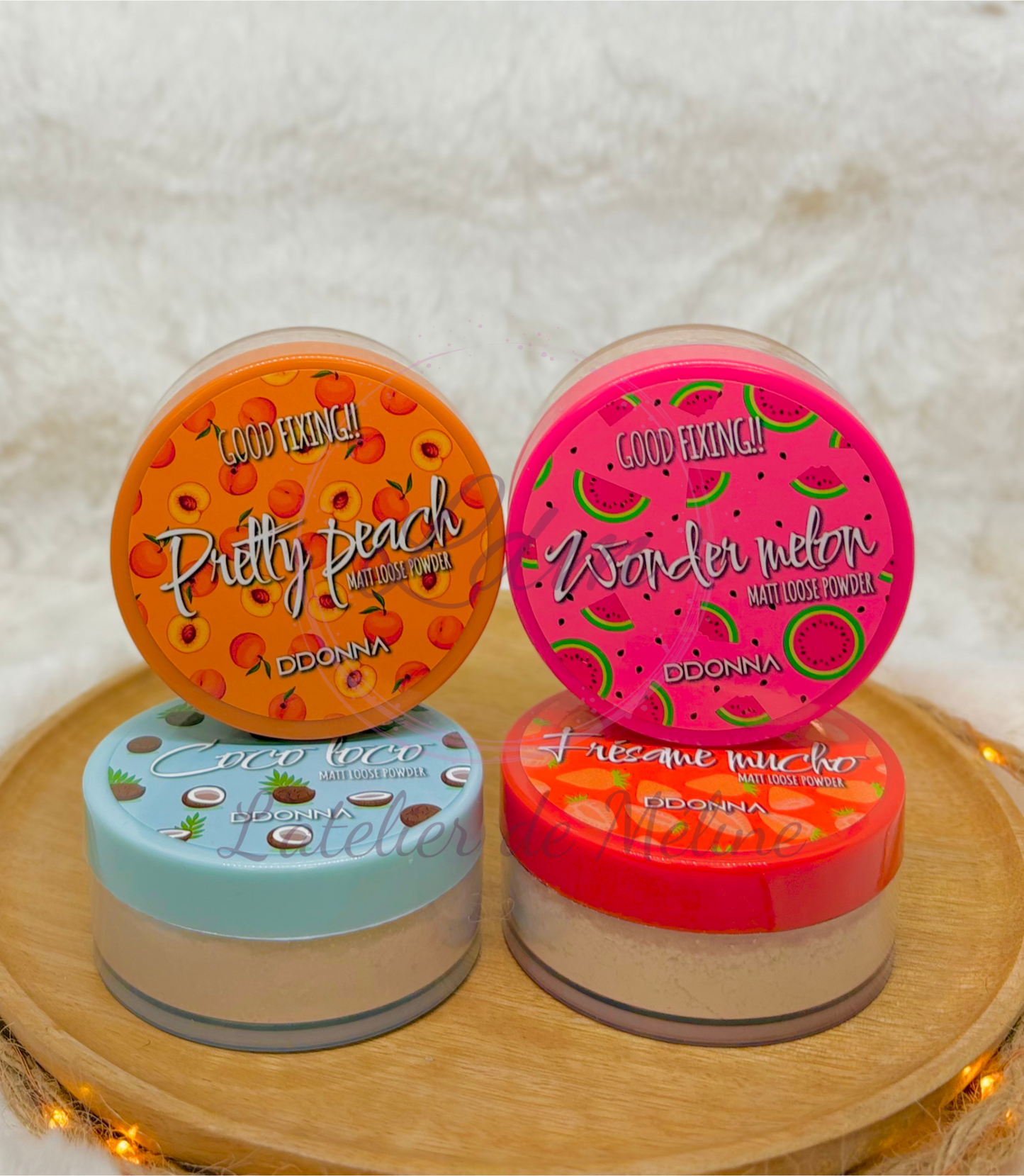 Poudre fixatrice