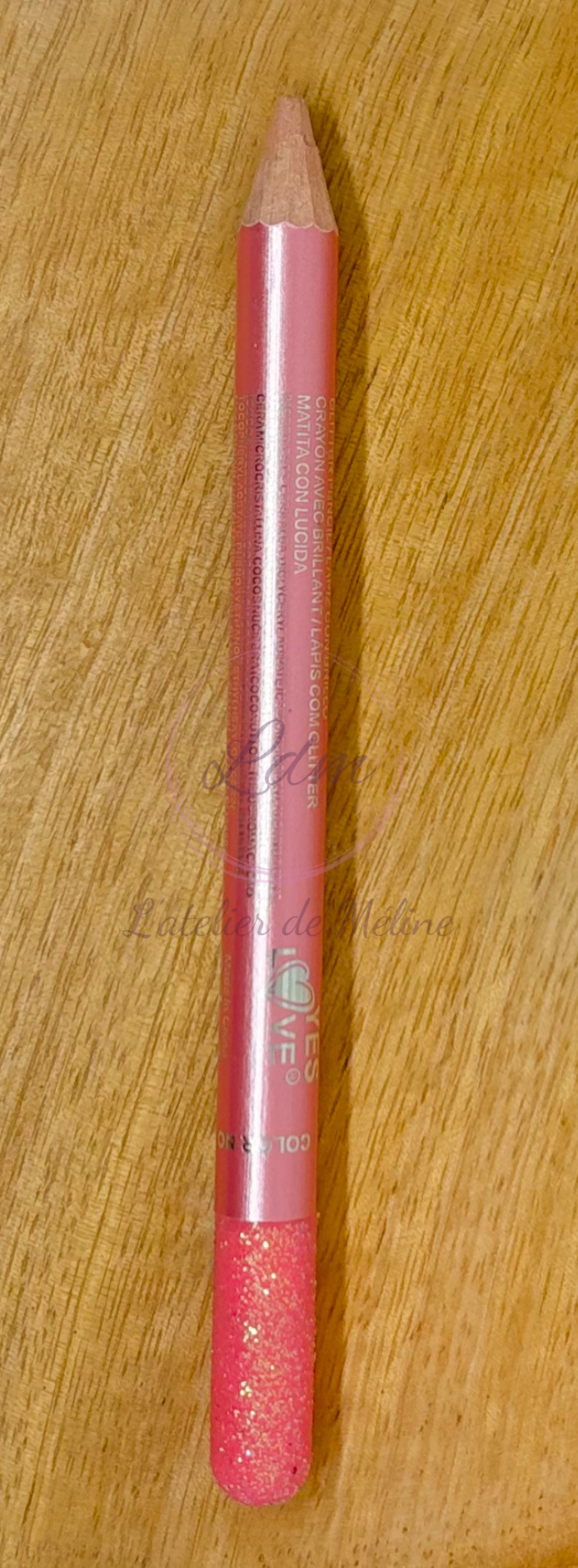 Crayon pailletés
